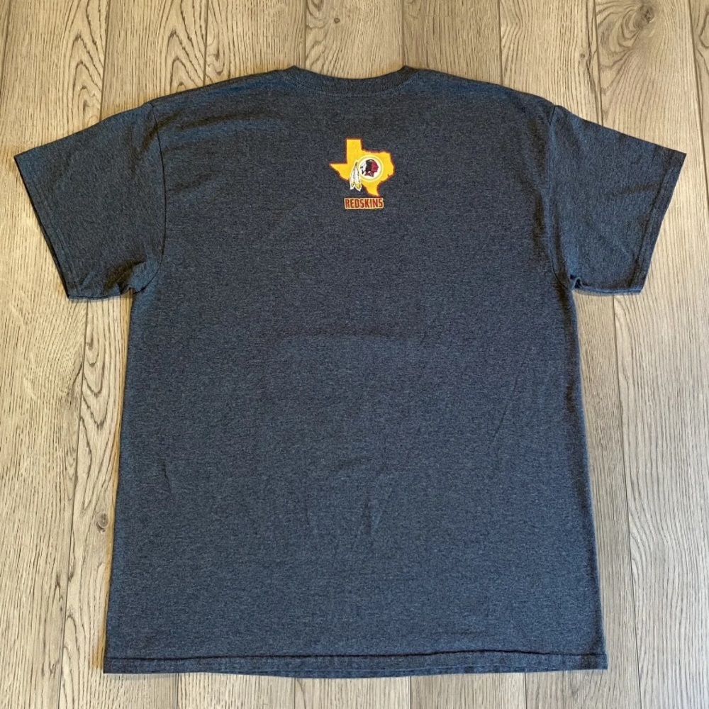 Washington Redskins Football Burgundy & Gold Fan Club T Shirt Men’s L Dallas TX - Picture 5 of 10